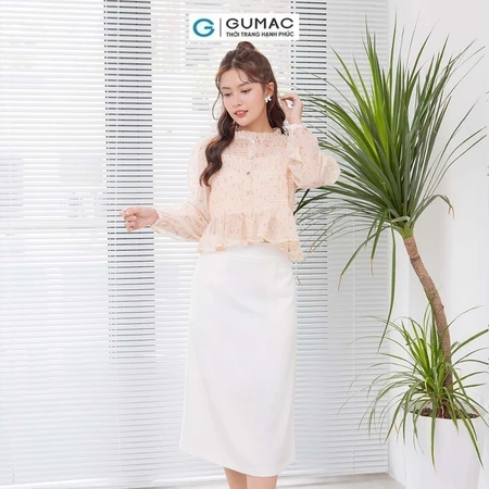 Chân váy nữ dáng suông midi YV47