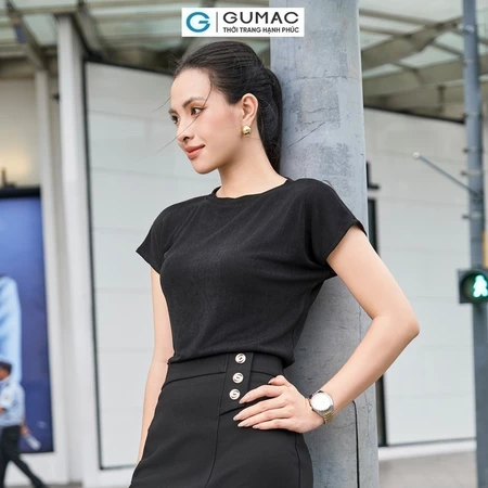 Áo thun kiểu tay liền thời trang GUMAC LATE0613