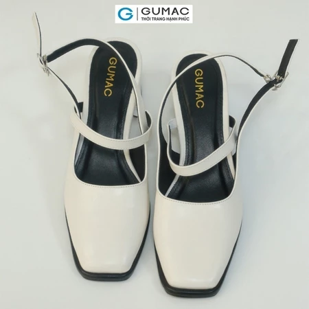 Giày búp bê đế nhiễu thời trang GUMAC GE08071